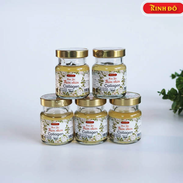 Nước Yến Nguyên Chất Kinh Đô (15% Tổ Yến) (6 lọ x 70ml)